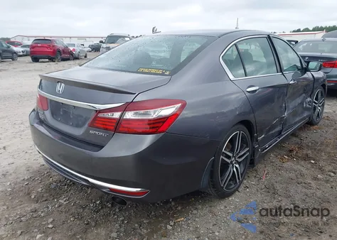 2016 Honda Accord Sport from USA, damaged, VIN 1HGCR2F54GA024146